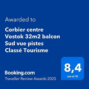 Corbier Centre 32m2 Balcon Sud Vue Pistes Vostok 9e étage Classé Tourisme Et Label Qualité Déco Savoie Appartement